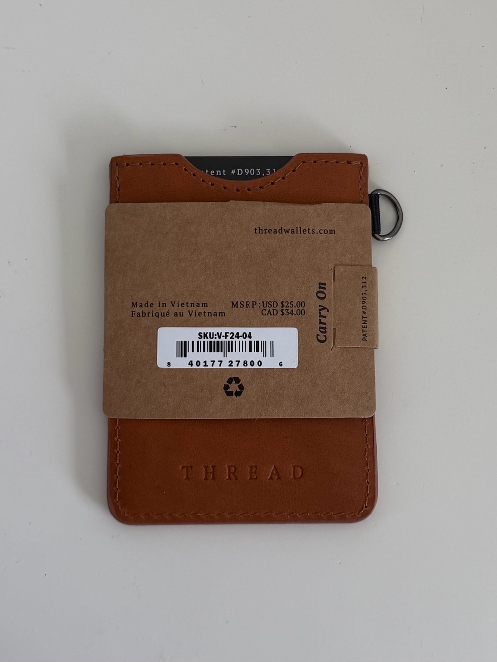 Thread Vertical Wallet - Picture 3 of 4